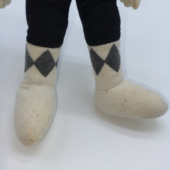 Power Ranger Black Ranger Plush Stuffed Doll Figure 10” Toy - Picture 4 of 9